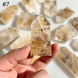 Dendritic Quartz With Golden Healer Towers