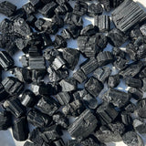 Black Tourmalina Crystal Raw Stone