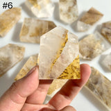 Dendritic Quartz With Golden Healer Towers