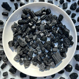 Black Tourmalina Crystal Raw Stone
