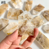 Dendritic Quartz With Golden Healer Towers