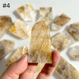 Dendritic Quartz With Golden Healer Towers