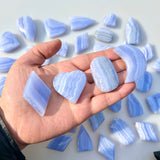 Blue Lace Agate Shape Set