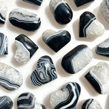 Black Sardonyx Heart And Palm