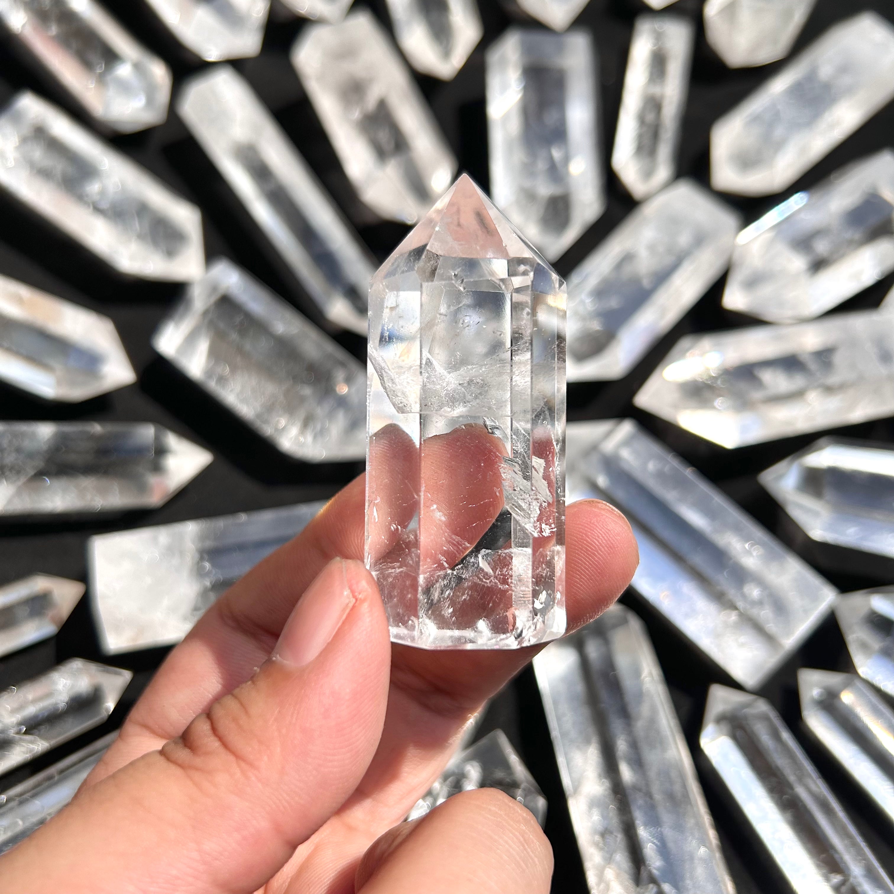 Clear Quartz Towers/Points